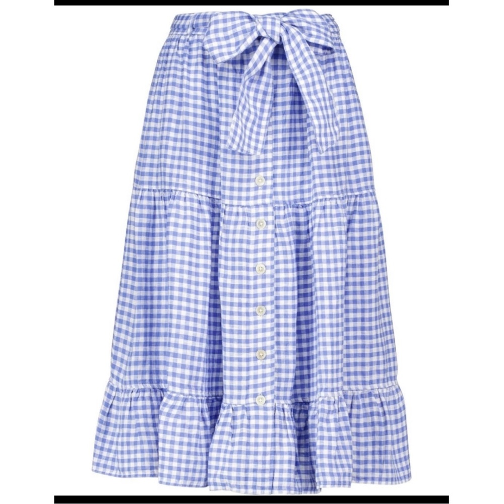 Polo ralph lauren linen skirt sz 4 NWT